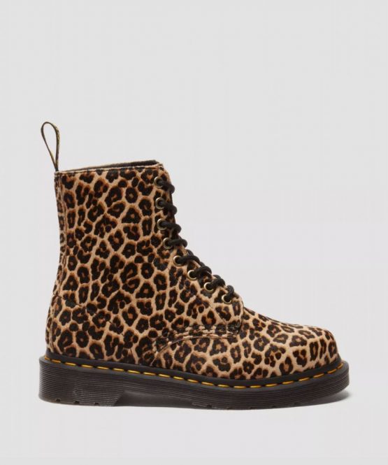 Dr. Martens 1460 PASCAL 41657200 MINI LEOPARD SPOT HAIR ON LIGHT TAN