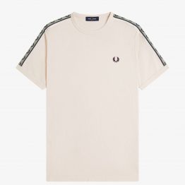 Ringer-T-Shirt mit kontrastierendem Sportband M4613-28B